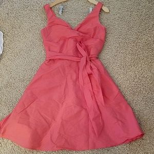 Cute tropical above the knee dress